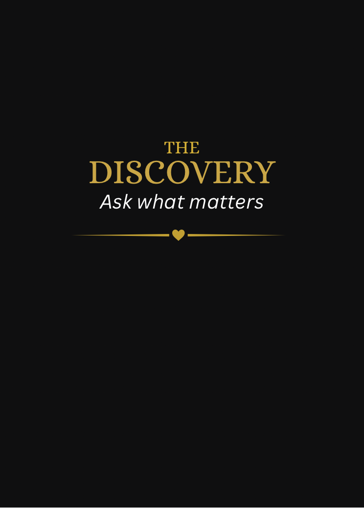 The Discovery card front